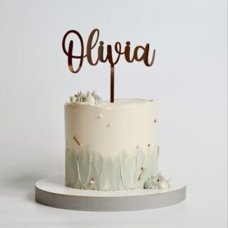 Cake topper tårta Cake topper namn