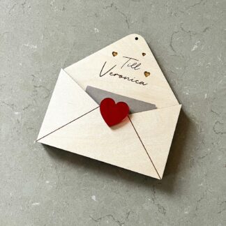 Kärleksbrev Alla hjärtans dag present